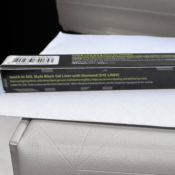 💎 Touch In Sol - Style Black Onyx Gel Liner with Diamonds - Picture 8 of 14